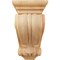 Ekena Millwork 3 1/2"W x 4"D x 7"H Small Classical Corbel, Red Oak CORW03X04X07CLRO - alternate 2